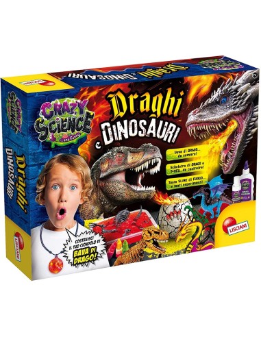 LISCIANI CRAZY SCIENZE DRAGHI E DINOSAURI