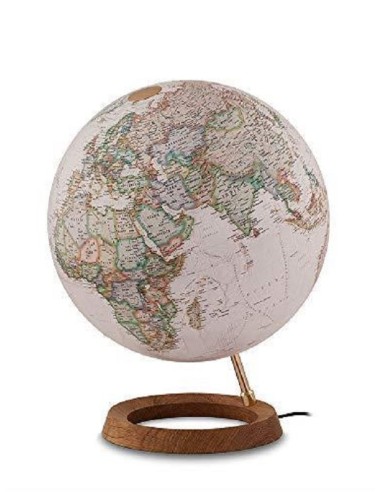 MAPPAMONDO NATIONAL GEOGRAPHIC NEON EXECUTIVE BASE IN LEGNO
