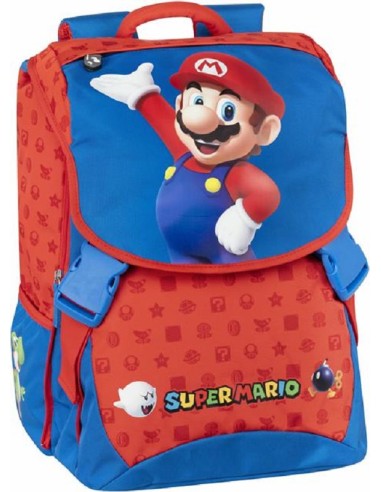 ZAINO ESTENSIBILE - SUPER MARIO 29x41x13,5cm