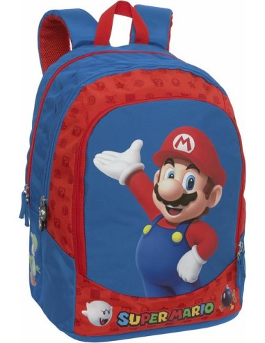 ZAINO SCUOLA ORGANIZZATO - SUPER MARIO 