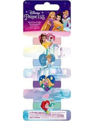 DISNEY PRINCESS 4 ELASTICI PER CAPELLI 