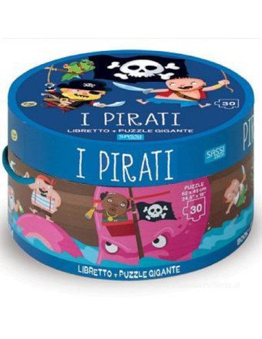 PUZZLE 30 PEZZI + LIBRETTO PIRATI 
