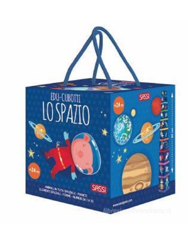 EDU-CUBOTTI 10 CUBOTTI + MINI ATLANTE LO SPAZIO
