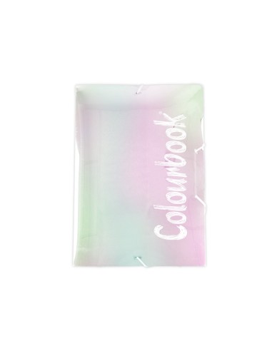 Cartella Con Elastico Iridescent Dorso 1cm