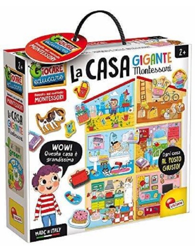 LISCIANI LA MIA CASA GIGANTE MONTESSORI 2+