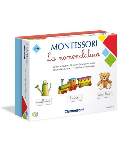 MONTESSORI LA NOMENCLATURA