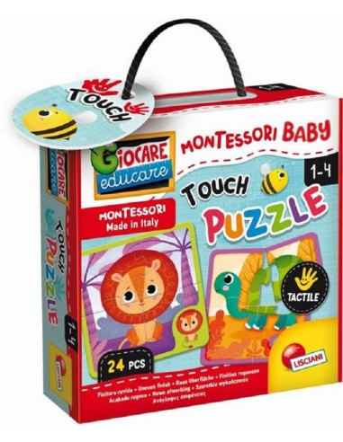 LISCIANI TOUCH PUZZLE 1-4 ANNI 