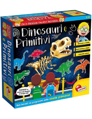 LISCIANI DINOSAURI E PRIMITIVI QUIZ 