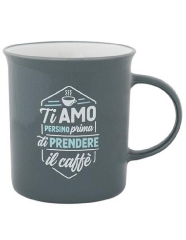Tazza Mr Wonderful. Ti amo persino prima di prendere il caffè