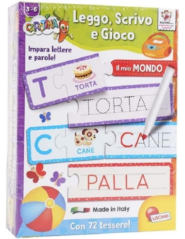 LISCIANI LEGGO,SCRIVO E GIOCO 
