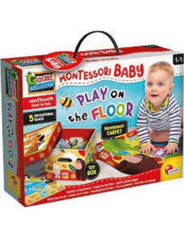 LISCIANI MONTESSORI BABY PLAY ON THE FLOOR