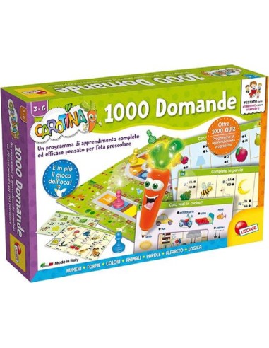 LISCIANI CAROTINA 1000 DOMANDE