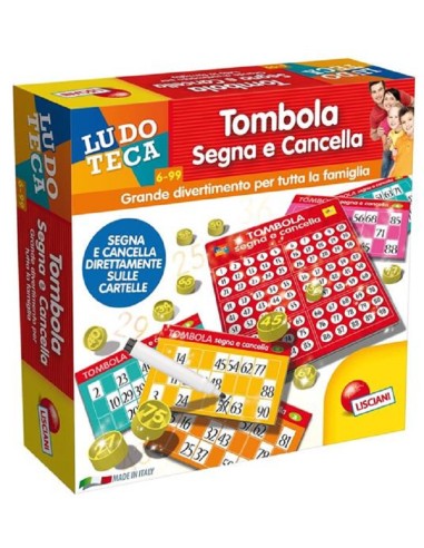 LISCIANI TOMBOLA SEGNA E CANCELLA