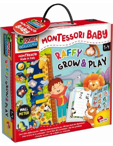 LISCIANI MONTESSORY BABY RAFFY GROW & PLAY