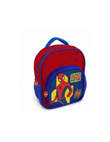 ZAINO ASILO 2 TASCHE - SUPER SPIDER-MAN HERO 