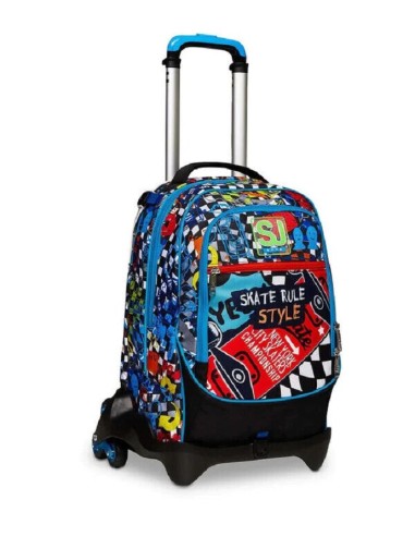 ZAINO SEVEN TROLLEY JACK-3WD + SJ GANG TRICKFLIP BOY