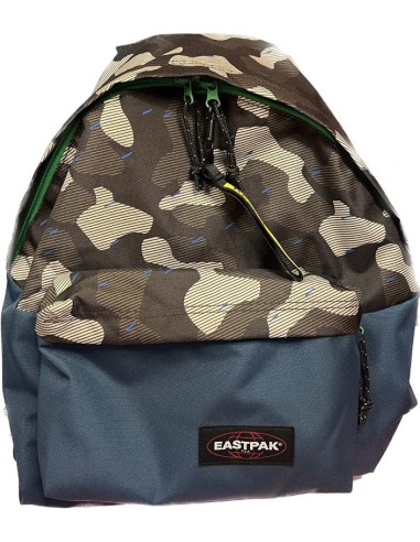 ZAINO EASTPAK BLUE, MARRONCINO E CON MACCHIE BEIGE 