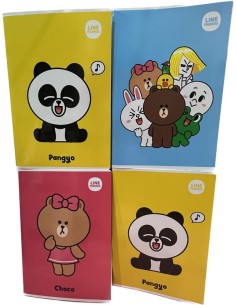 QUADERNONE LINE FRIENDS RIG. A 