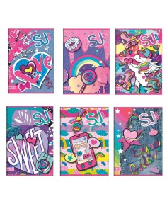 QUADERNONE SJ GIRL RIG. C 