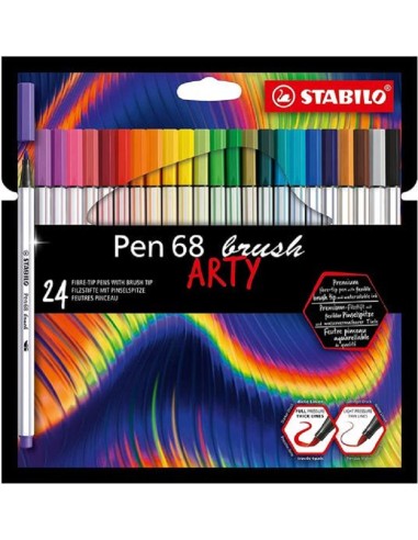 PENNARELLI STABILO PEN 68 BRYSH CONF. DA 24