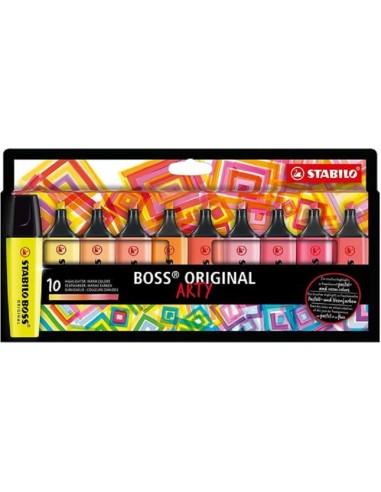 EVIDENZIATORI STABILO BOSS ORIGINAL CONF. DA 10