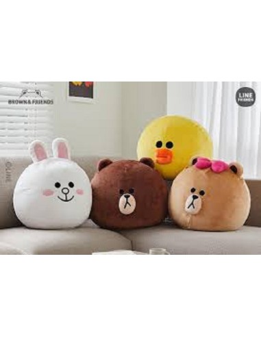 CUSCINO PELUCHE ROTONDO LINE FRIENDS 