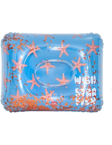 CUSCINO GONFIABILE DA SPIAGGIA LEGAMI - WISH ON A STAR FISH