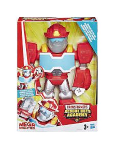 MEGA MIGHTIES TRANSFORMERS RESCUE BOTS ACADEMY HEATWAVE THE FIRE-BOT