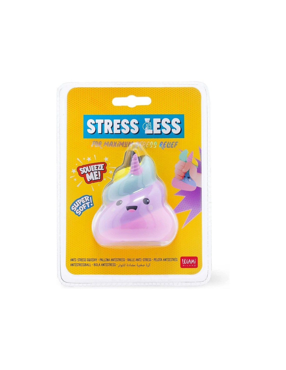 Legami- Antistress, Super Morbido, Allevia Lo Stress - cacchina | Guida  Book Store