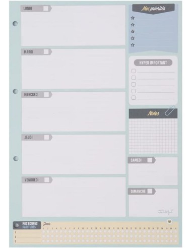 Organizzatore per settimane