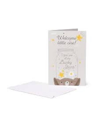 BIGLIETTO D'AUGURI NASCITA