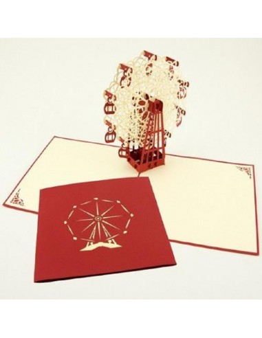 BIGLIETTO D'AUGURI POP UP ORIGAMI