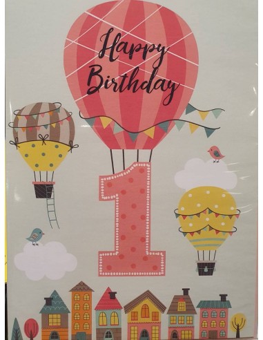 BIGLIETTO D'AUGURI 1 ANNO