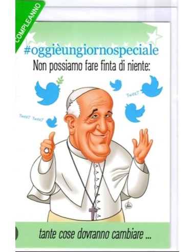 BIGLIETTO D'AUGURI COMPLEANNO