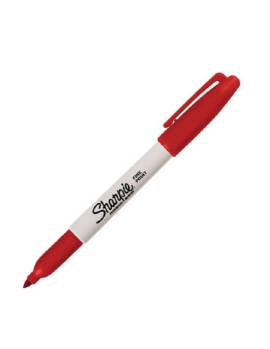 PENNARELLO INDELEBILE ROSSO - SHARPIE