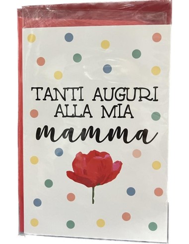 BIGLIETTO D'AUGURI MAMMA