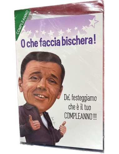 BIGLIETTO D'AUGURI COMPLEANNO
