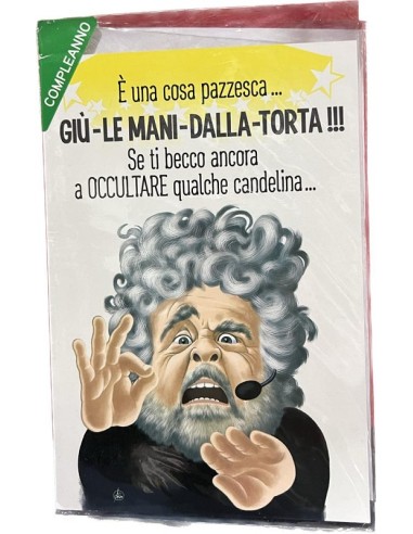 BIGLIETTO D'AUGURI COMPLEANNO