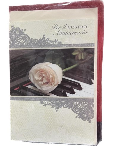 BIGLIETTO D'AUGURI ANNIVERSARIO