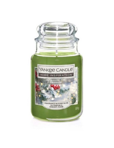 YANKEE CANDLE JAR LARGE PEPPERBERRY PINE 