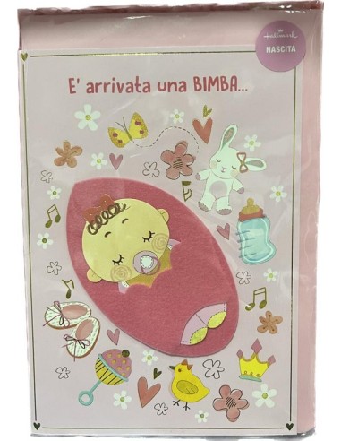 BIGLIETTO D'AUGURI NASCITA