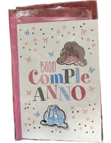 BIGLIETTO D'AUGURI COMPLEANNO