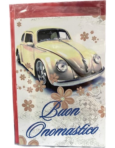 BIGLIETTO D'AUGURI ONOMASTICO