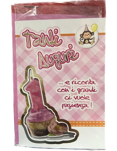 BIGLIETTO D'AUGURI 1 ANNO