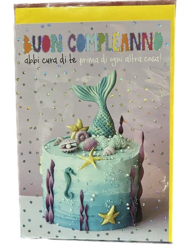 BIGLIETTO D'AUGURI COMPLEANNO