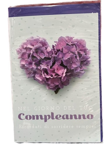 BIGLIETTO D'AUGURI COMPLEANNO