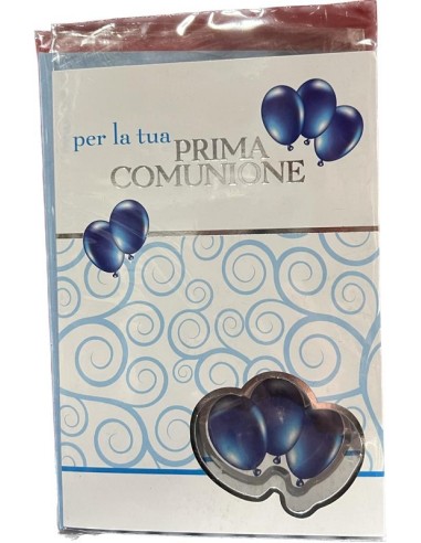BIGLIETTO D'AUGURI COMUNIONE