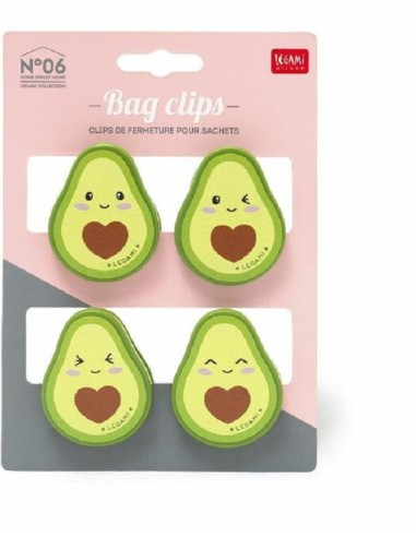 LEGAMI BAG CLIPS AVOCADO 4
