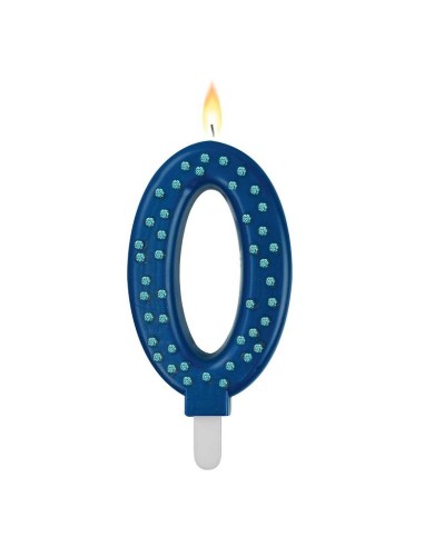 LEGAMI CANDELINA MAXI GLITTER 0 BLU