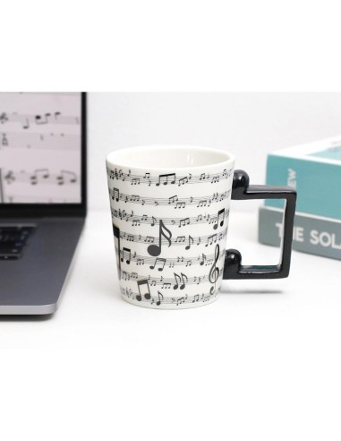 MUG IN CERAMICA TEMA MUSICA